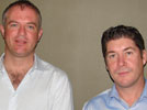 Richard Van Der Heijden  from RT Systems and Nicholas Shaw, general manager, Dimension Data Advanced Infrastructure Middle East and Africa